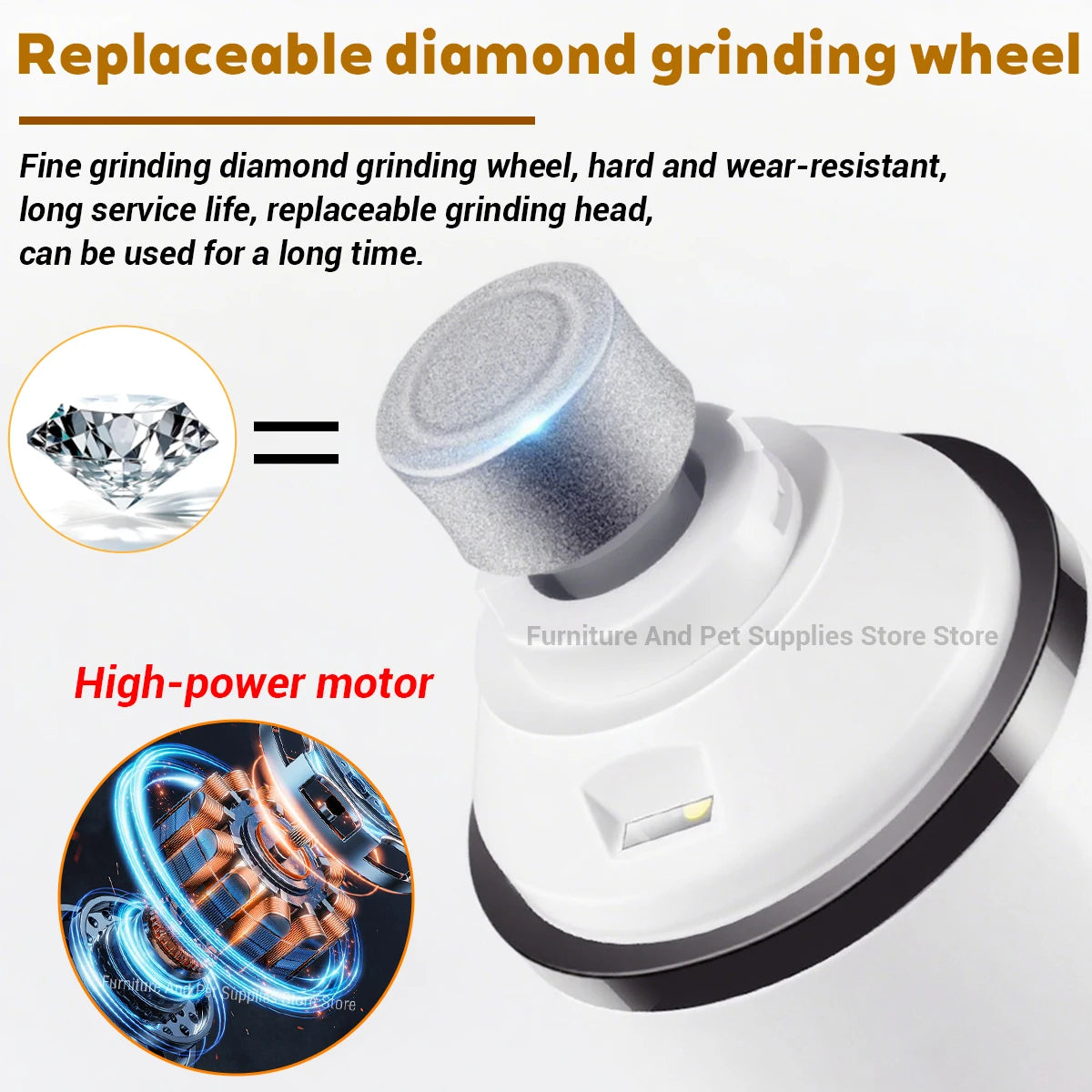 ELECTRIC PET NAIL GRINDER
