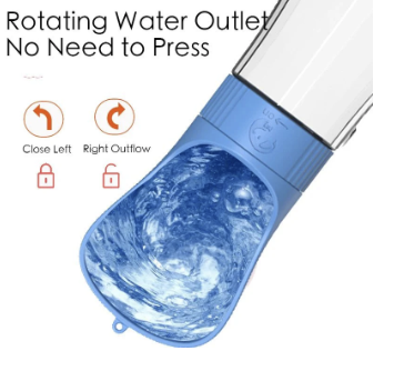 2 IN 1 PORTABLE WATER BOTTLE