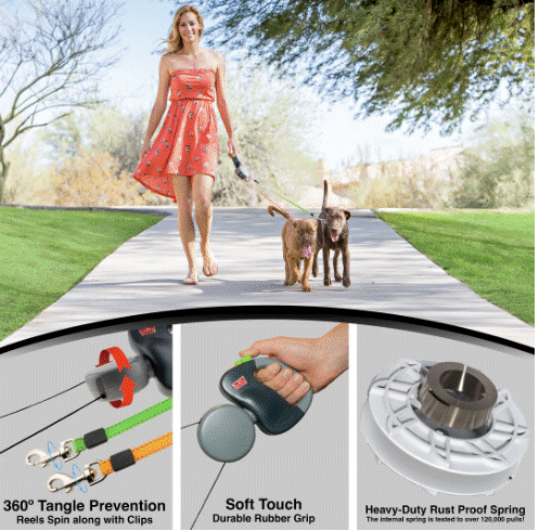 DUAL DOG LEASH